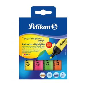 Sada zvýrazňovačů Pelikan Signal 4S 