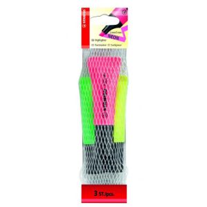 Sada zvýrazňovačů STABILO NEON 3S 