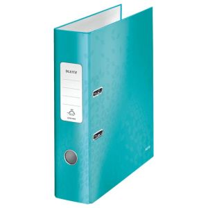 Pákový pořadač Leitz 180° WOW 8cm ledově modrý 