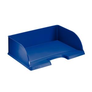 Odkladač Leitz Jumbo Plus na šířku modrý 