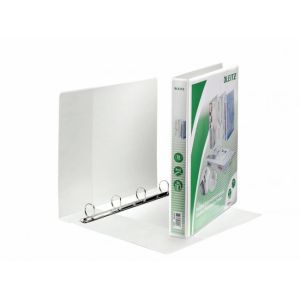 Pořadač prezentační Leitz 4,4cm 4D-kroužkový A4 MAXI bílý 