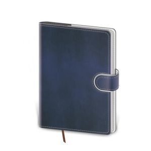 Diář Flip týdenní A5 14,3x20,5cm - modro/bílý 2026 