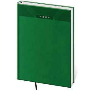 Diář Print classic týdenní B5 17x24cm zelený 2026 