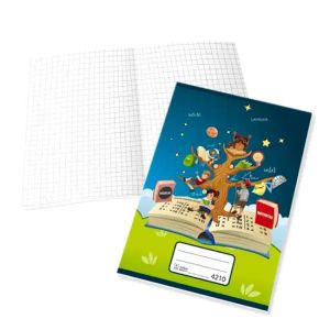 Sešit 4210, A4, 20 listů, čtverečkovaný 