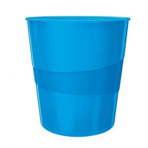 Koš plastový Leitz WOW 15 ℓ modrý 