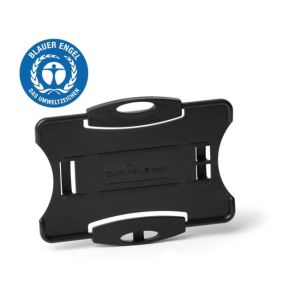 Visačka na plastovou kartu otevřená DURABLE ECO černá 87x54mm 10ks 