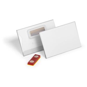 Visačka s šikmým magnetem DURABLE 54x90mm 25ks 