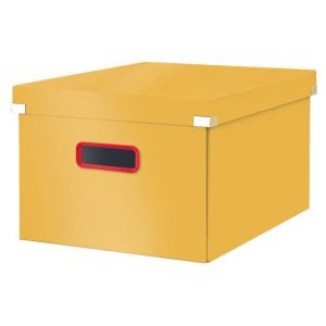 Střední krabice Click & Store A4 Leitz Cosy teplá žlutá 
