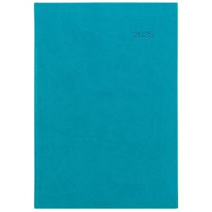 Diář Viva denní A5 14,8 x 21 cm tyrkysový 2026 
