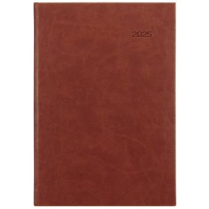 Diář Viva týdenní A5 14,8 x 21 cm hnědý 2026 