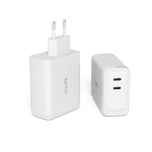 Epico 100W GaN sieťová nabíjačka s 2m USB-C kab. 9915101100185