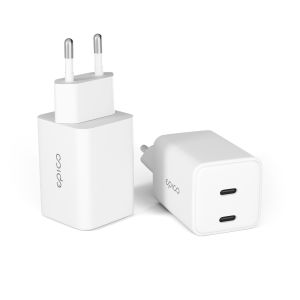 Epico UltraBoost GaN 45W sieťový adaptér EA45 - biela 9915101100201