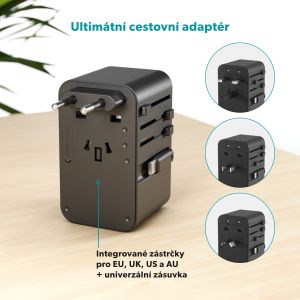 Epico UltraBoost GaN 70W cestovný adaptér EU70 9915102700002