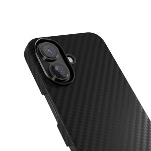 Epico Mag+ Carbon kryt pre iPhone 16 - čierny 90810191300001