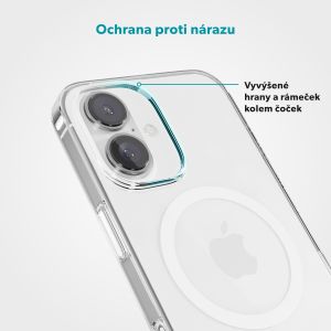 Epico Mag+ Hero kryt iPhone 16 - transparentný 90810101000004