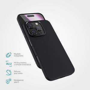 Epico Mag+ Silicone Pro kryt iP. 16 Pro Max - čierny 91110101300003
