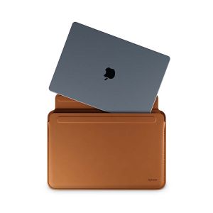 Epico Uni Leather Sleeve 14'' Laptops - hnedá 9911141700003