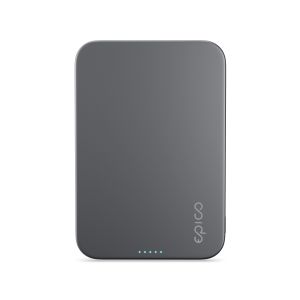 Epico 5000mAh Alu PowerBanka s MagSafe - šedá 9915111900070