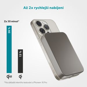 Epico Qi2 10000mAh Alu Mag+ PowerBanka EM71-titán 9915112100085