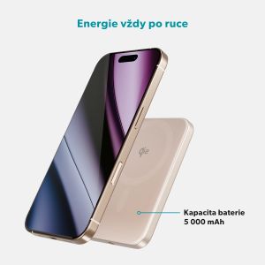 Epico Qi2 5000mAh Alu Mag+ PowerBanka EM51 - rose 9915112300004
