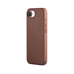 Epico Mag+ kožený kryt iPhone 16e - hnedá 93610131700001