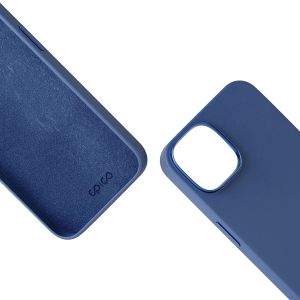 Epico Mag+ kožený kryt iPhone 15 Plus - modrá 81210131600001
