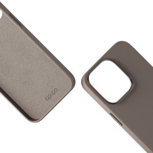 Epico Mag+ kožený kryt iPhone 15 Pro - piesková 81310131700001