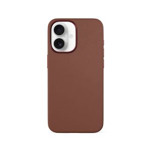 Epico Mag+ kožený kryt iPhone 16 Plus - hnedá 90910131700001