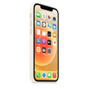 iPhone 12/12 Pro Silicone Case w MagSafe White/SK MHL53ZM/A