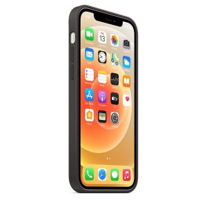 iPhone 12/12 Pro Silicone Case w MagSafe Black/SK MHL73ZM/A