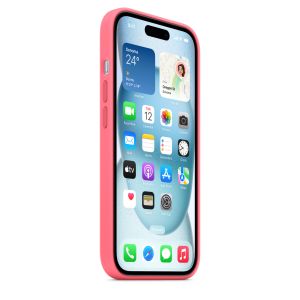 iPhone 15+ Silicone Case with MS - Pink MWNE3ZM/A