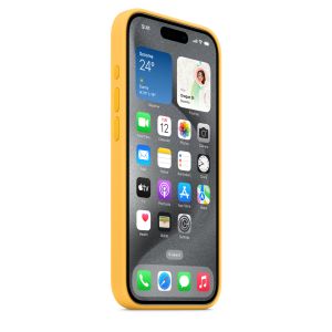 iPhone 15 Pro Silicone Case with MS - Sunshine MWNK3ZM/A