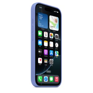 iPhone 16 Pro Silicone Case with MS - Periwinkle MDG14ZM/A