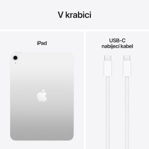 Apple iPad 11"/Wi-Fi/10,86"/2360x1640/512GB/iPadOS18/Silver MD4Q4HC/A