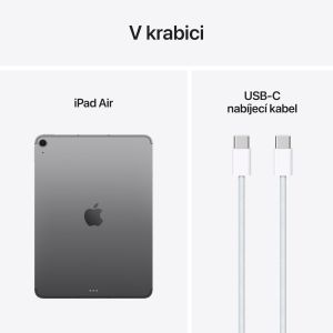 Apple iPad Air 11"/(M3) Wi-Fi + Cellular/10,86"/2360x1640/8GB/128GB/iPadOS18/Space Gray MCFV4HC/A