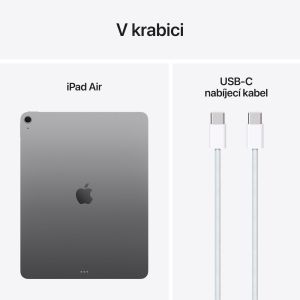 Apple iPad Air 13"/(M3) Wi-Fi/12,9"/2732x2048/8GB/512GB/iPadOS18/Space Gray MCNT4HC/A