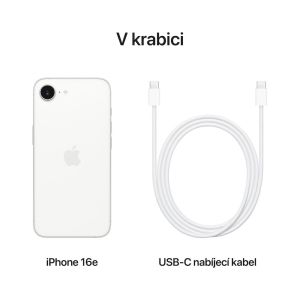Apple iPhone 16e/128GB/White MD1R4SX/A