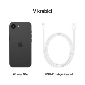 Apple iPhone 16e/512GB/Black MD1X4SX/A