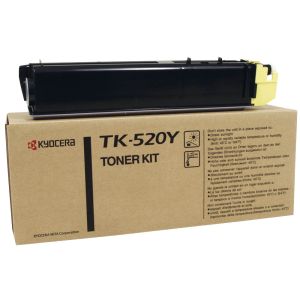 Toner Kyocera TK-520Y, žlutá (yellow), originál