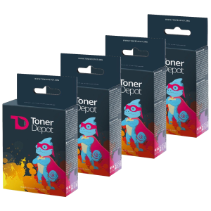 Inkoustová kazeta Canon CLI-581 XXL CMYK, 4-pack, TonerDepot, multipack, prémium