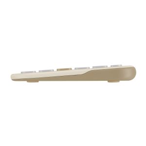 ASUS Marshmallow Keyboard KW100/Bezdrôtová Bluetooth/ CZ- SK layout/Béžová 90XB0880-BKB430