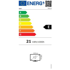 Acer Vero/RS272/27"/IPS/FHD/100Hz/1ms/Black/2R UM.HR2EE.017