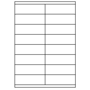 Samolepící etikety 105,0 x 35,0
