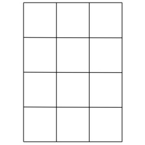 Samolepící etikety 70,0 x 74,0