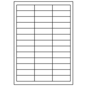 Samolepící etikety 64,0 x 21,0