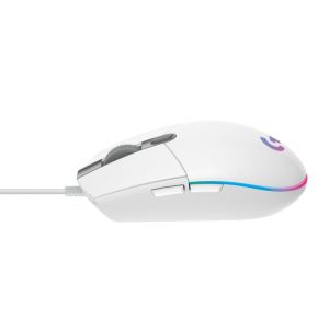 Logitech G102 Gen2/Herná/Optická/Pre pravákov/8 000 DPI/Drôtová USB/Biela 910-005824