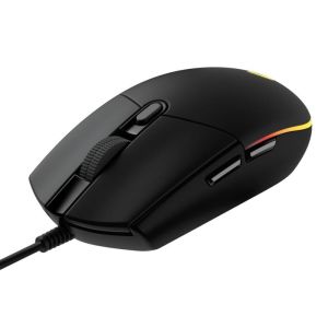 Logitech G203 Gen2/Herná/Optická/Pre pravákov/8 000 DPI/Drôtová USB/Čierna 910-005796