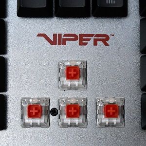 Patriot Viper 765 RGB/Drôtová USB/RU layout/Čierna-strieborná PV765MBRUXMGMRU