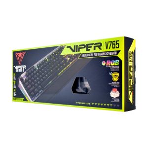 Patriot Viper 765 RGB/Drôtová USB/RU layout/Čierna-strieborná PV765MBRUXMGMRU