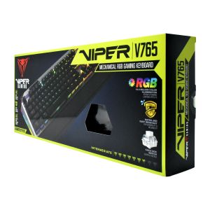 Patriot Viper 765 RGB/Drôtová USB/RU layout/Čierna-strieborná PV765MBRUXMGMRU
